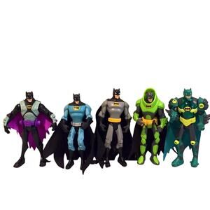 DC The Batman Cartoon The Animated Series 5 1/4” Action Figures Lot 5
